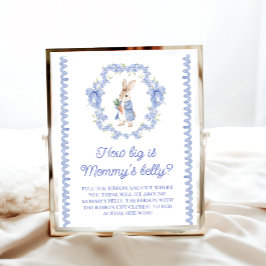 Blue Peter Rabbit Wie groß ist Mama's Bauch Poster