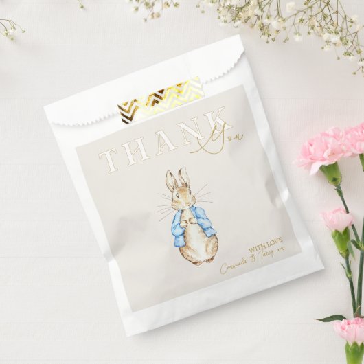 Blue Peter the Rabbit Baby Dusche Danke Geschenktütchen (Versiegelt)