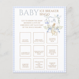 Blue Peter the Rabbit Baby Ice Breaker Bingo Game
