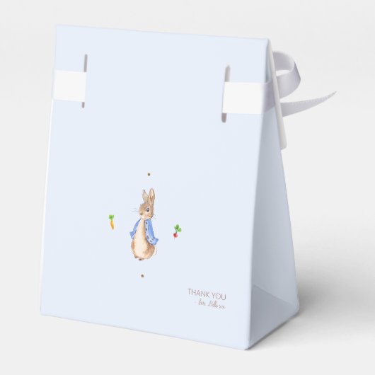 Blue Peter the Rabbit Favor Box Geschenkschachtel (Rückseite)