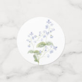 Blue Peter the Rabbit Monogram Wappen Baby Dusche Konfetti (Klein Vorderseite)