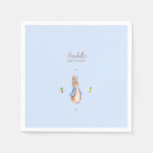 Blue Peter the Rabbit Serviette (Vorderseite)