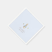 Blue Peter the Rabbit Serviette (Ecke)