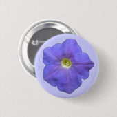Blue Petunia Button (Vorne & Hinten)