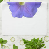 Blue Petunia Handtuch (Gefaltet)