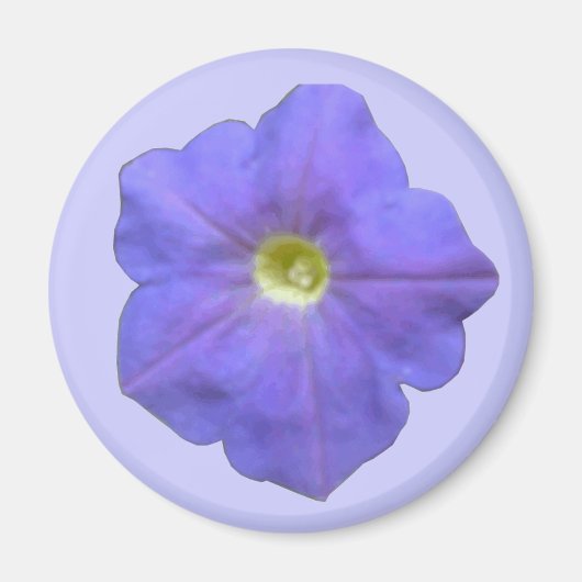 Blue Petunia Magnet (Vorne)