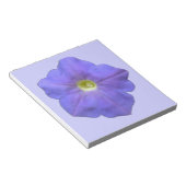 Blue Petunia Notepad Notizblock (angewinkelt)