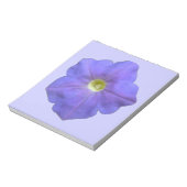 Blue Petunia Notepad Notizblock (Rotiert)