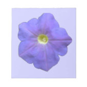 Blue Petunia Notepad Notizblock (Vorderseite)