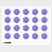 Blue Petunia Stickers (Blatt)