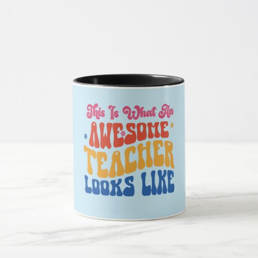 Blue Phantastisch Teacher Tasse (Zentrum)