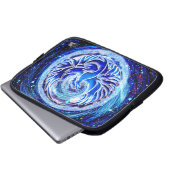 Blue Phoenix 10" Laptopschutzhülle (Vorne Knopf)