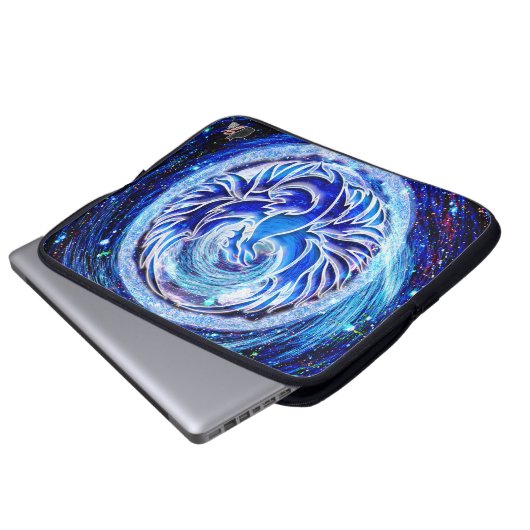 Blue Phoenix 15" Notebook-Sieb Laptopschutzhülle (Vorne Knopf)