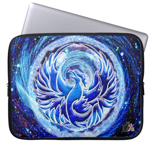 Blue Phoenix 15" Notebook-Sieb Laptopschutzhülle (Vorderseite)
