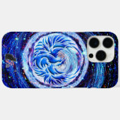 Blue Phoenix Case-Mate iPhone Pro Max Fall Hülle (Rückseite (Horizontal))