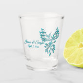 Blue Phoenix erhöht Brillenzählung und Gräuel Plus Schnapsglas (Vorderseite)