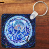 Blue Phoenix Schlüsselanhänger (Rückseite)