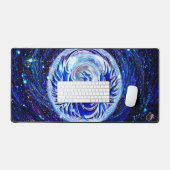 Blue Phoenix Schreibtischunterlage (Tastatur & Maus)