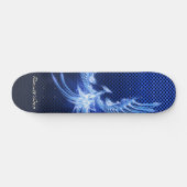 Blue Phoenix Skatedeck Skateboard (Horizontal)