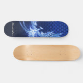 Blue Phoenix Skatedeck Skateboard (Horizontal)