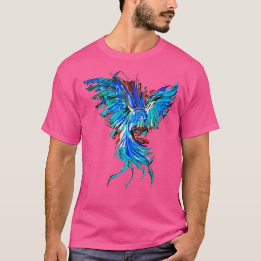 Blue Phoenix T-Shirt (Vorderseite)