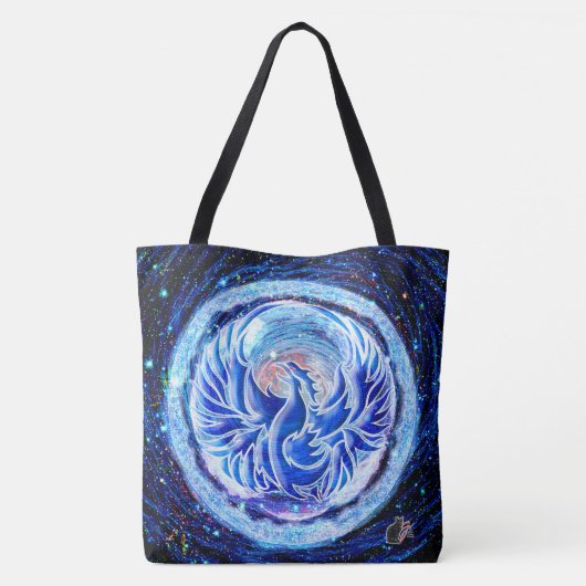 Blue Phoenix Tasche (Rückseite)