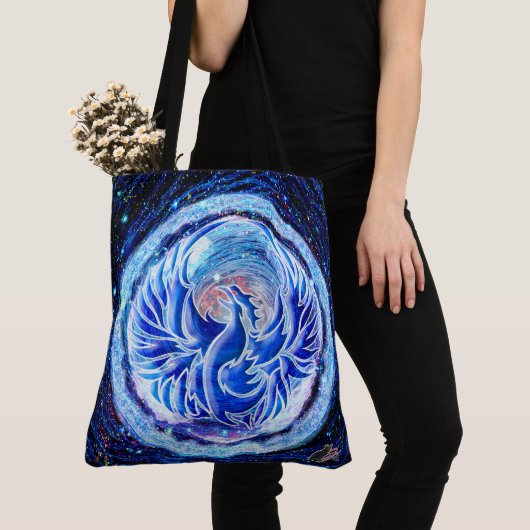 Blue Phoenix Tasche (Von Nahem)