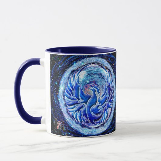 Blue Phoenix Tasse (Links)