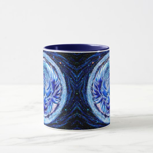 Blue Phoenix Tasse (Zentrum)