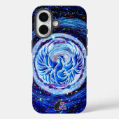 Blue Phoenix Tough Case-Mate iPhone Case (Rückseite)