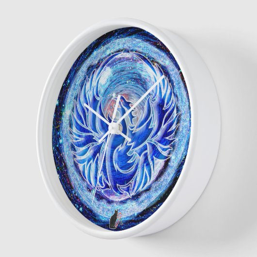 Blue Phoenix Uhr (Winkel)