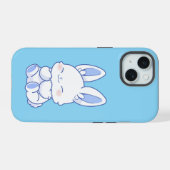 Blue Phone Case ₊˚.༄ iPhone 15 Hülle (Rückseite (Horizontal))