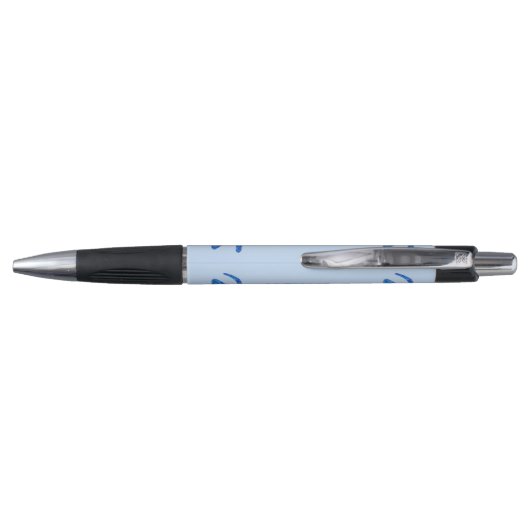 Blue Pi Symbol Math Geek Fun School Uni Kugelschreiber (Rückseite)