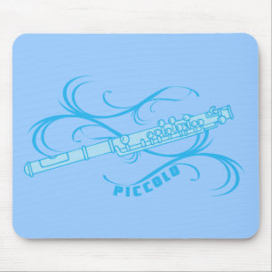 Blue Piccolo Mousepad