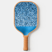 Blue Pickleball Lover Custom Pickleball Paddle (Rückseite)