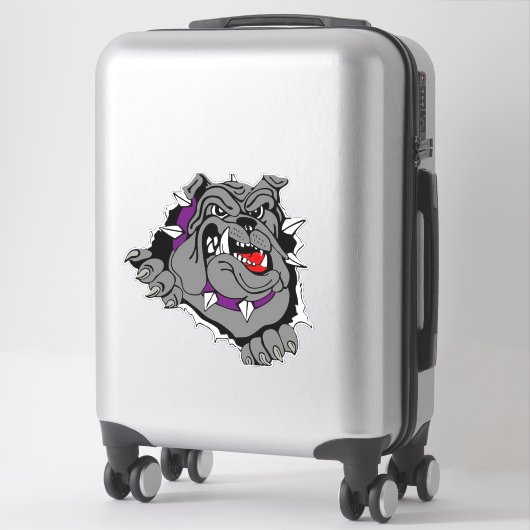 Blue Pillbull Auto Dekorieren , Auto Dekoration Aufkleber (Koffer)