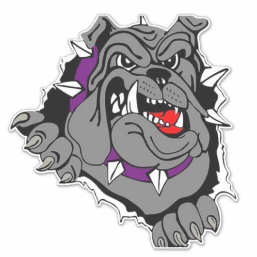 Blue Pillbull Auto Dekorieren , Auto Dekoration Aufkleber (Vorderseite)