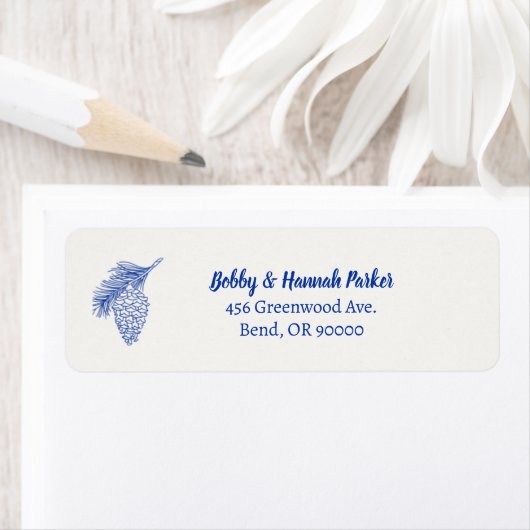 Blue Pinecone Rücksendeadresse (Insitu)