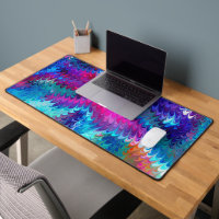 Blue Pink Aquamarin Abstrakt Marbella Ebru Kunst