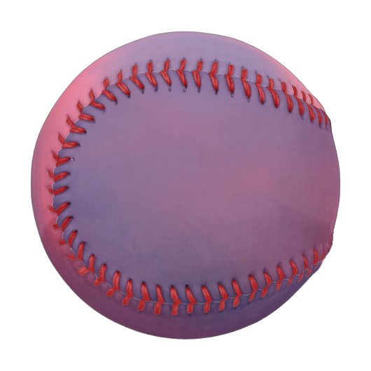 Blue Pink Clouds Baseball (Vorderseite Links)