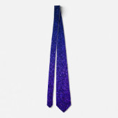 Blue Pink Glitter Abstract Birthday Wedding Gift Krawatte (Rückseite)