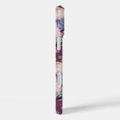 BLUE PINK GRAY HALLOWEEN PUMPKINS & BLUME Case-Mate iPhone HÜLLE (Rückseite / Rechts)