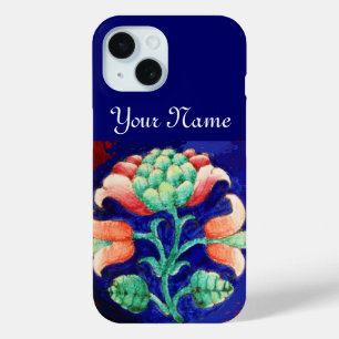 BLUE PINK GREEN FLORAL Case-Mate iPhone HÜLLE