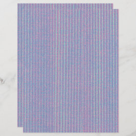 Blue Pink Lavendel Stripes Scrapbook Paper