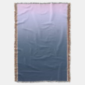 Blue-pink Ombre . Decke (Vorderseite Vertikal)