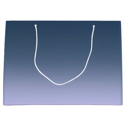 Blue-pink Ombre . Große Geschenktüte (Vorderseite)