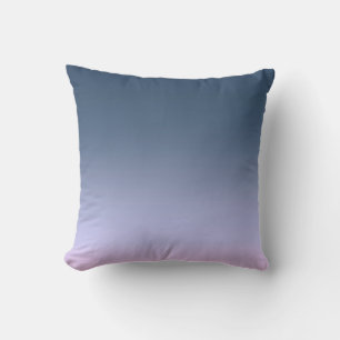 Blue-pink Ombre . Kissen