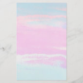 Blue Pink Peach Floral Boy Baby Duschvorhang Berat (Rückseite)