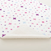 Blue Pink Purple Stars Cosmic Space. Sherpadecke (3/4)