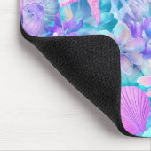 BLUE PINK PURPLE UNDERSEA PLANTS & SEASHELLS MOUSEPAD (Ecke)